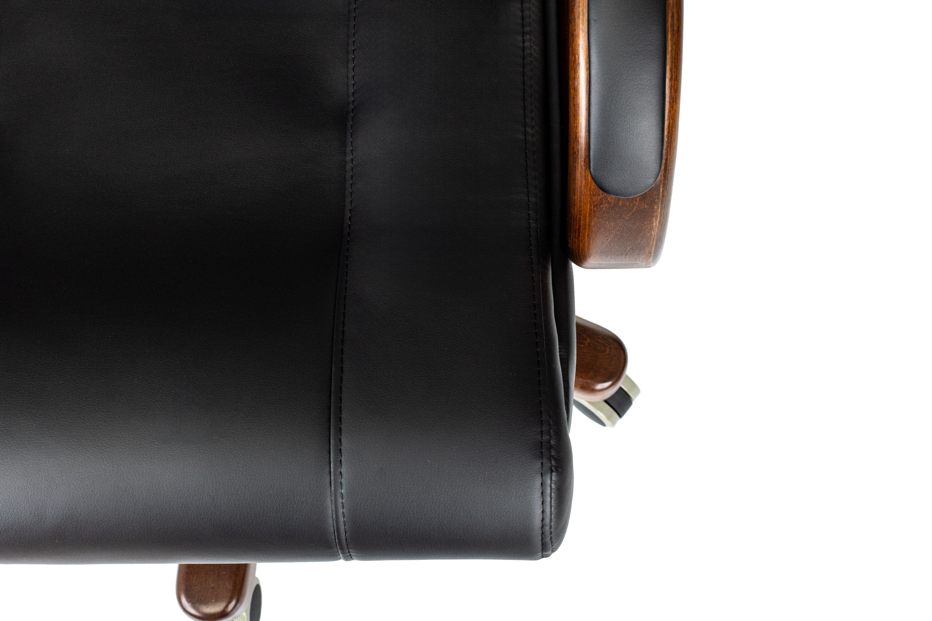 Кресло руководителя Бюрократ T-9933WALNUT/ECO-B