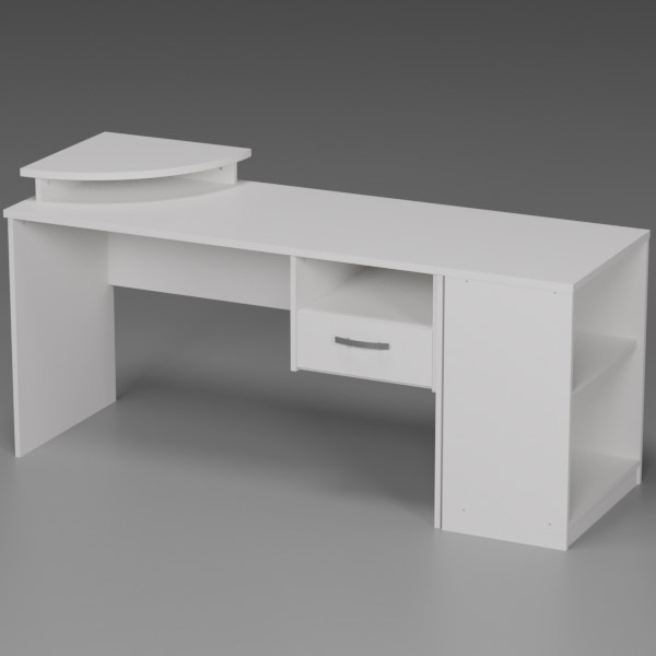 Комплект офисной мебели КП-16 цвет Белый