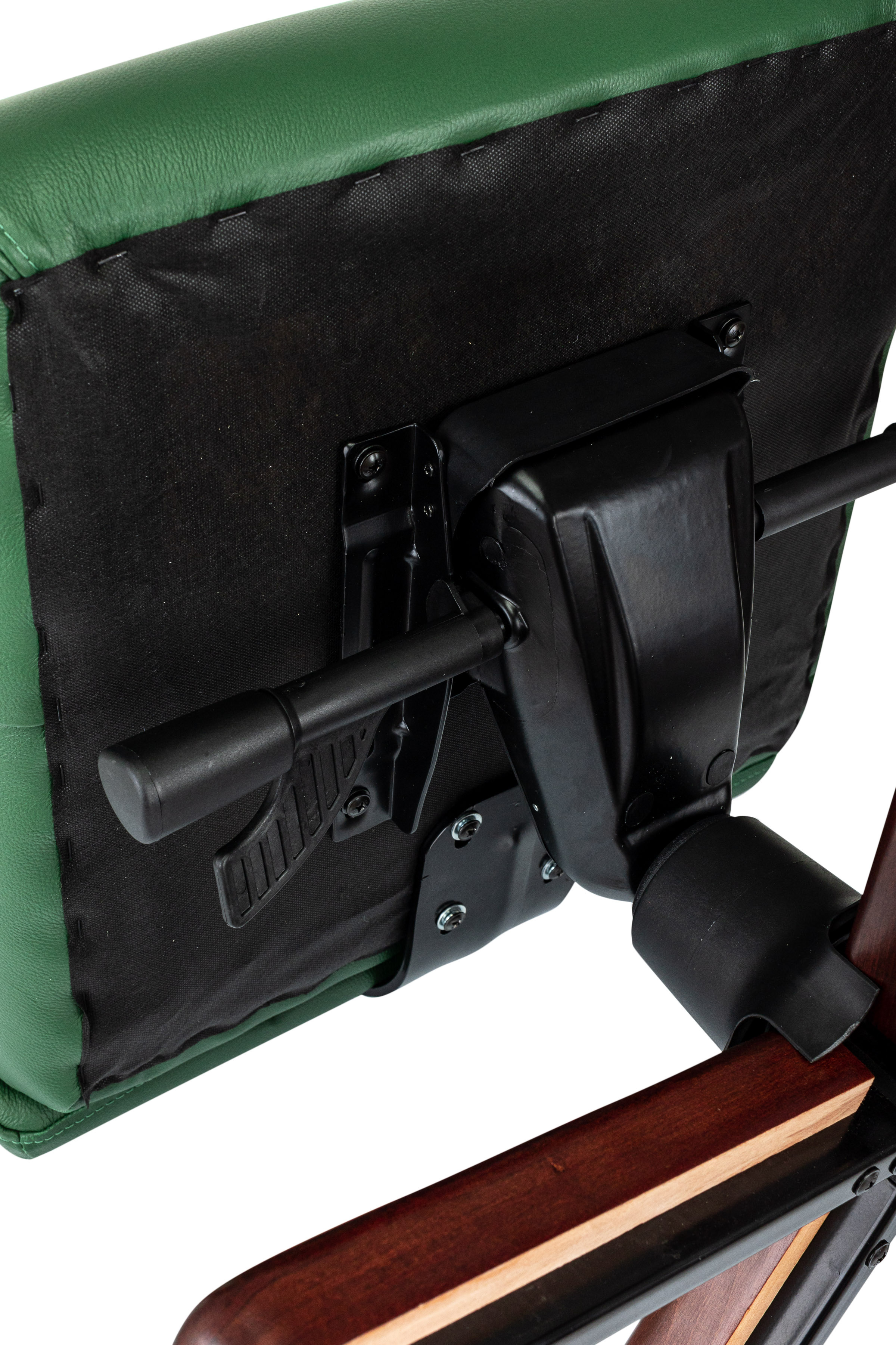Кресло руководителя Бюрократ T-9928WALNUT/GREEN