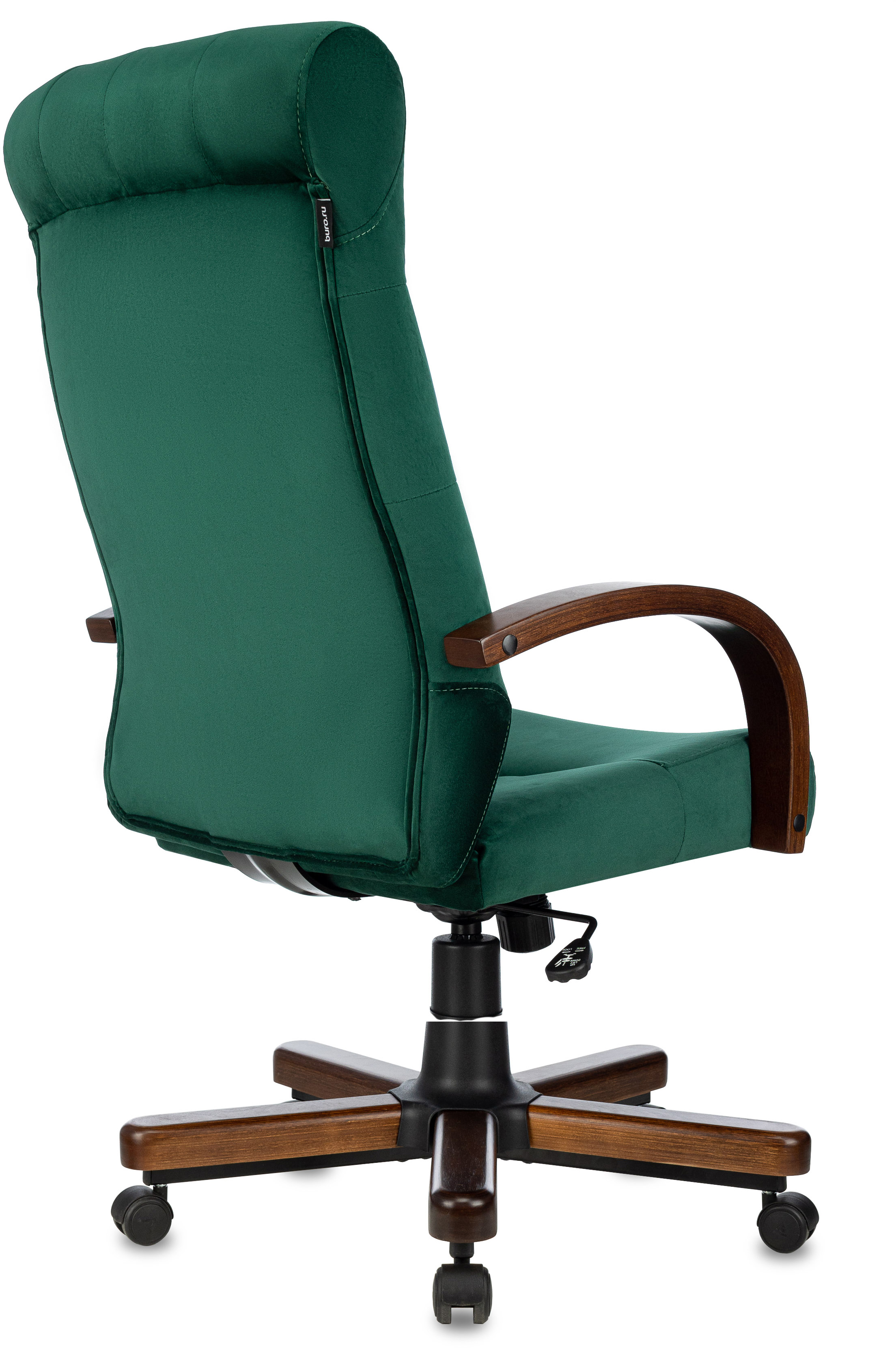 Кресло руководителя Бюрократ T-9928WALNUT/FABR/GN