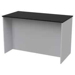 Переговорный стол СТСЦ-3 цвет Серый+Черный 120/60/75,4 см