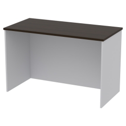 Узкий стол СТЦ-47 цвет Серый+Венге 120/60/76 см