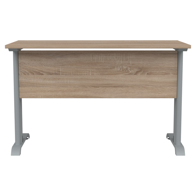 Офисный стол на металлокаркасе СМ-47 Дуб сонома