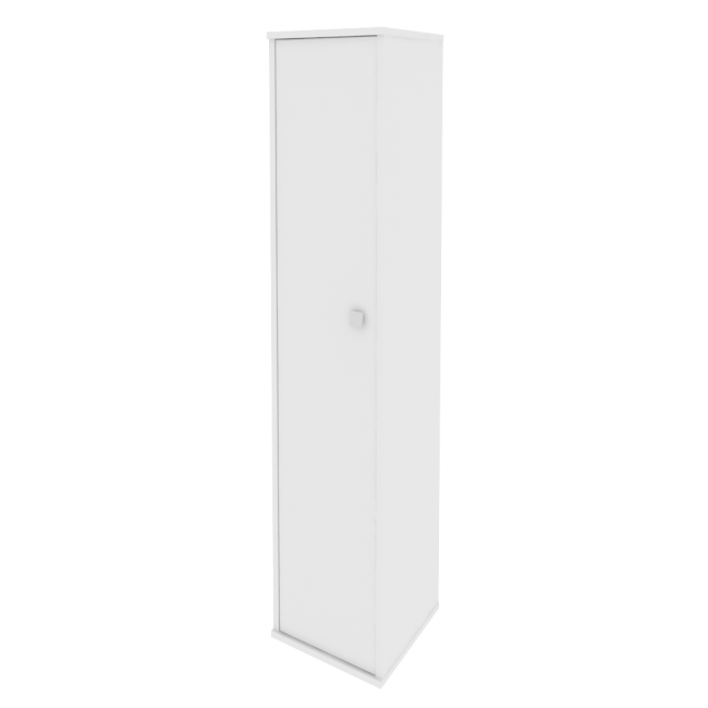 Шкаф высокий узкий Л.СУ-1.9 (L) Белый