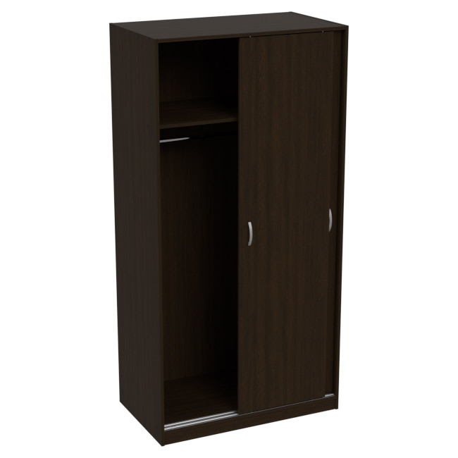 Шкаф для одежды ШК-2 Цвет Венге 100/58/200 см