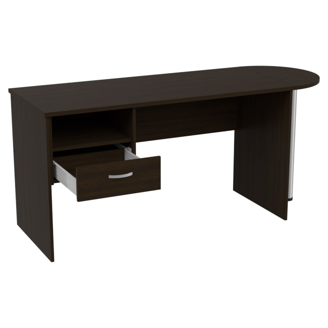 Стол с приставкой КП-1 цвет Венге