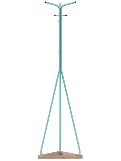 Вешалка напольная Галилео 213 бирюзовый/шимо