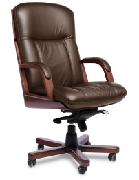 Кресло руководителя Multi Office Cannes A коричневое
