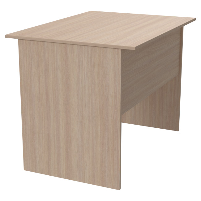 Офисный стол СТ-2 цвет Дуб Молочный 100/73/75,4 см