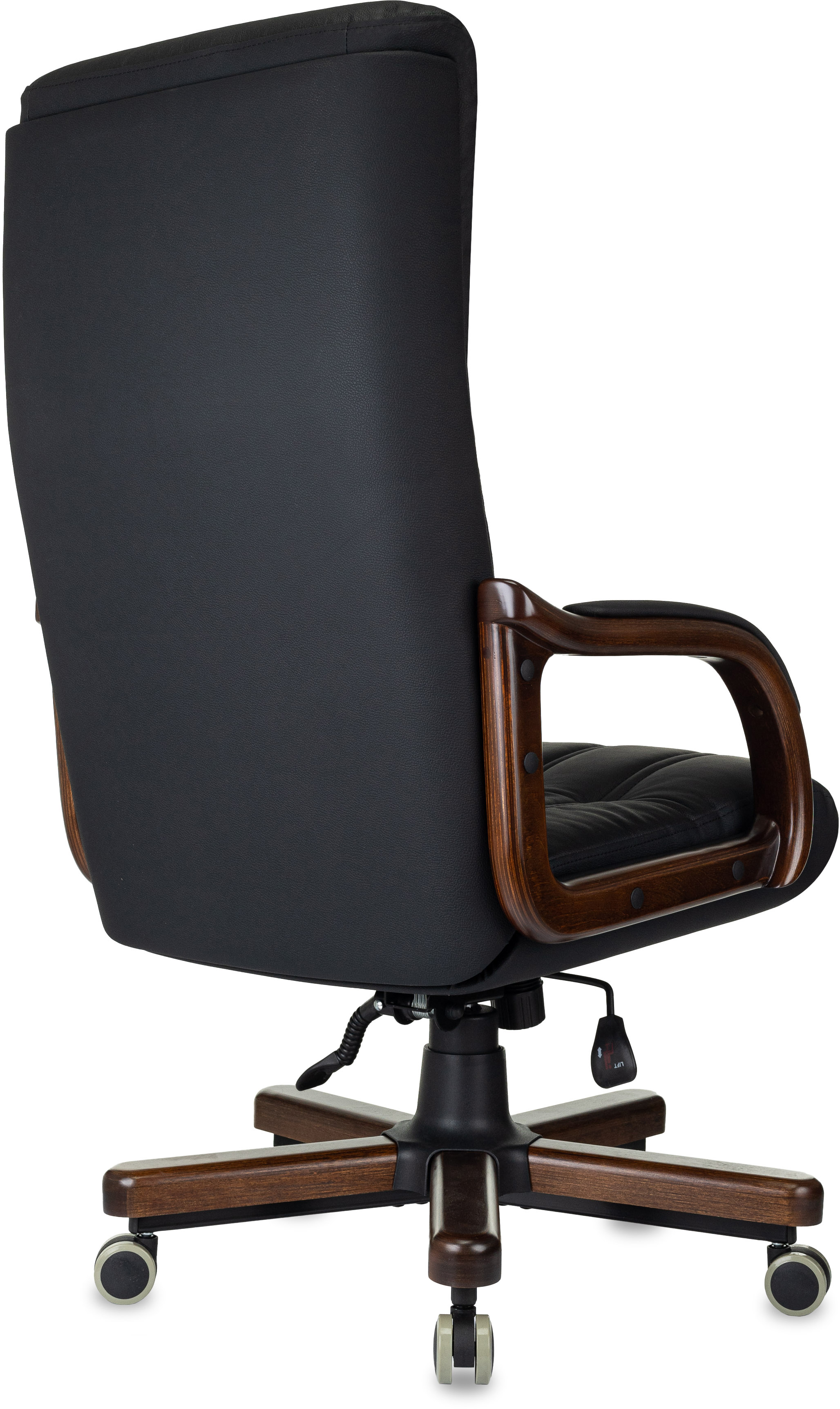 Кресло руководителя Бюрократ T-9932WALNUT/B