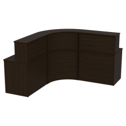 Стойка ресепшена комплект К/ПСУ-71 цвет Венге