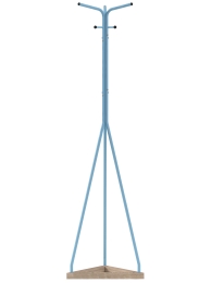 Вешалка напольная Галилео 213 голубой/шимо