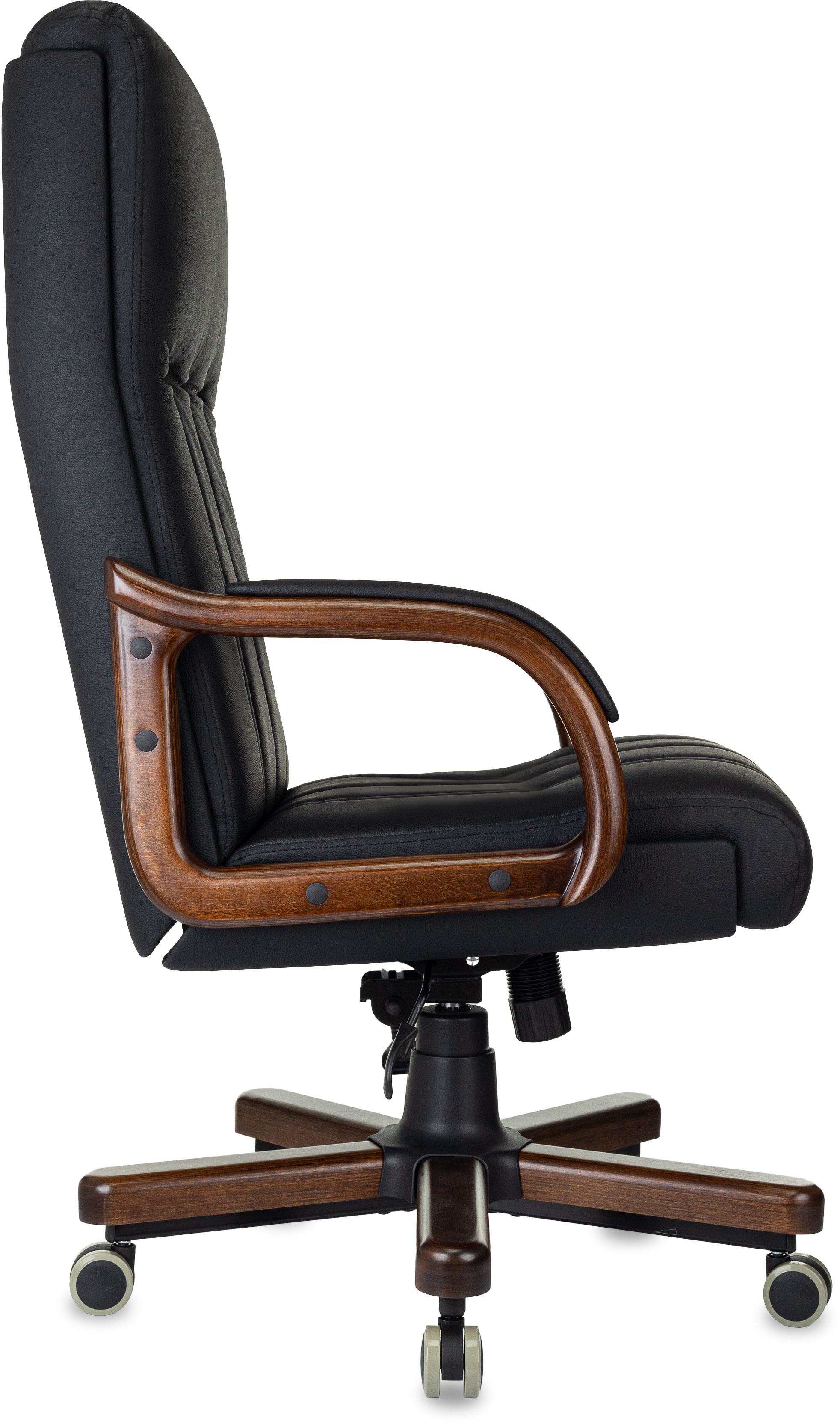 Кресло руководителя Бюрократ T-9932WALNUT/B