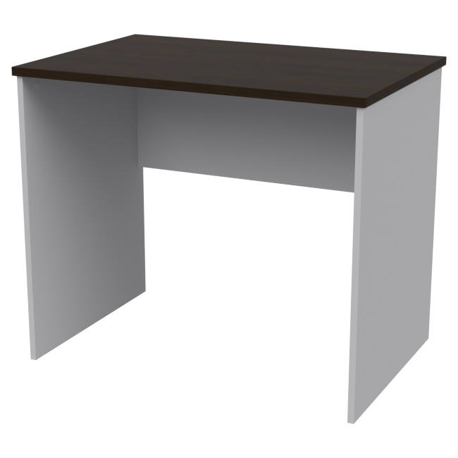 Офисный стол СТ-41 цвет Серый+Венге 90/60/76 см