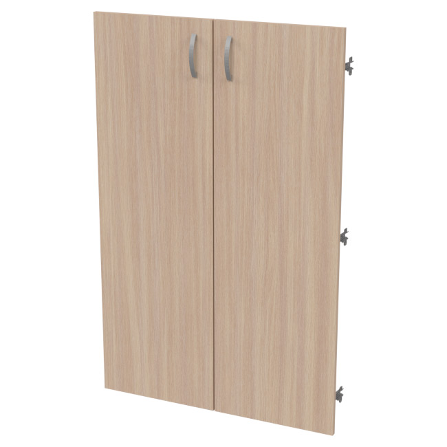 Двери средние ДВ-60 Дуб Молочный 73/1,6/113