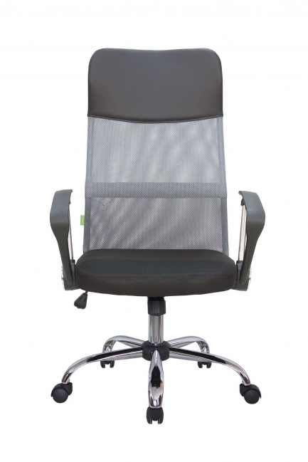 Кресло офисное RIVA 8074 Чёрный/Серый