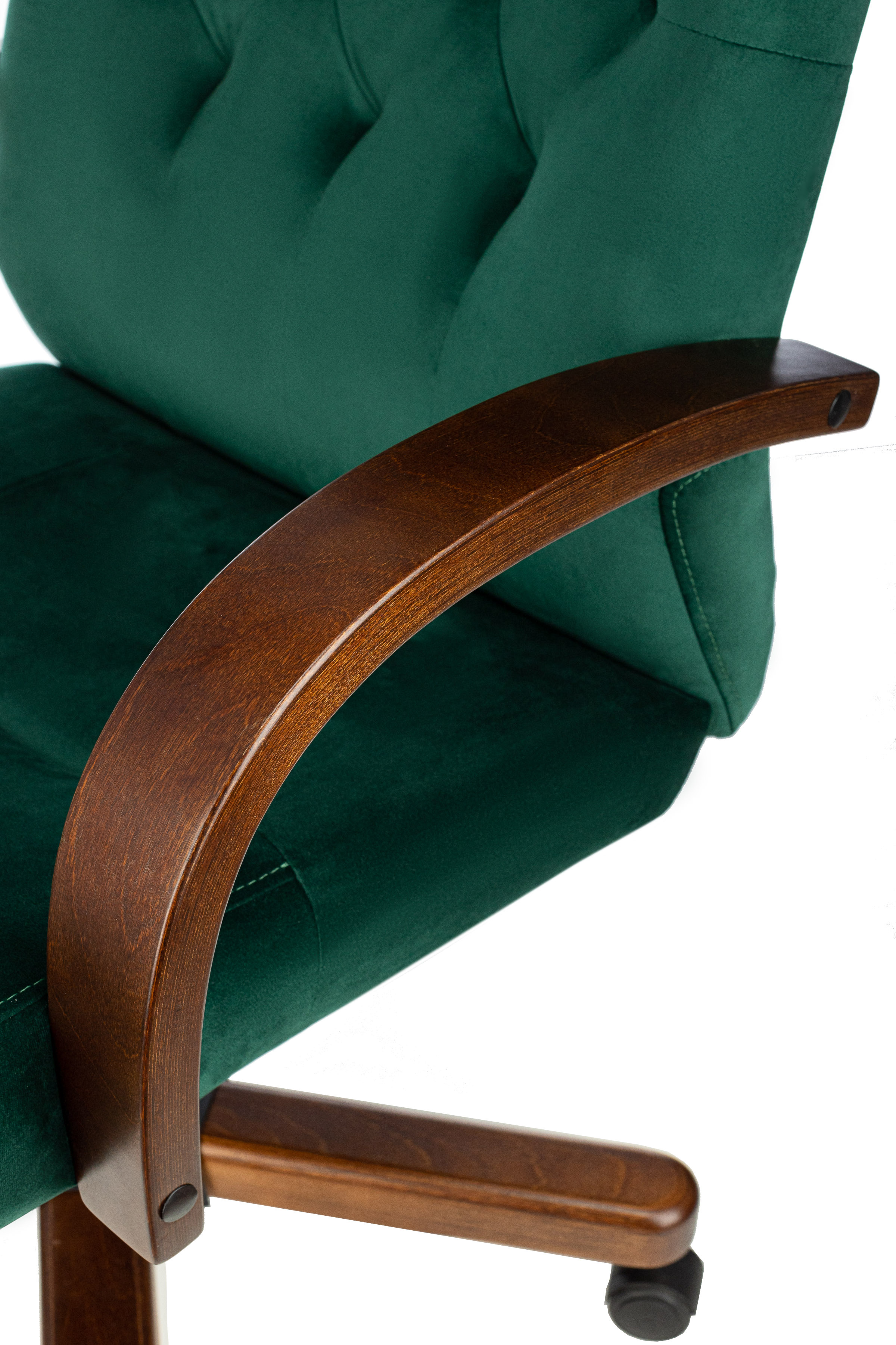 Кресло руководителя Бюрократ T-9928WALNUT/FABR/GN