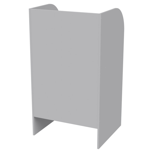 Компьютерный стол СК цвет Серый 70/60/124 см