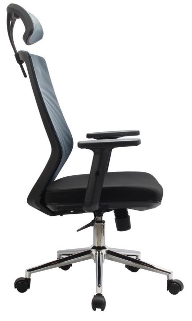 Кресло офисное RIVA 833 H Серый