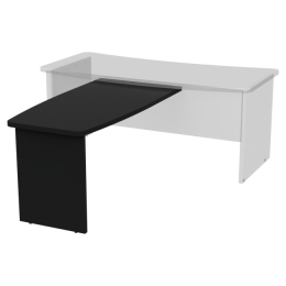 Брифинг-приставка Б-14 цвет Черный 140/70 см Черный