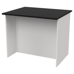 Переговорный стол СТСЦ-8 цвет Белый+Черный 90/73/76 см