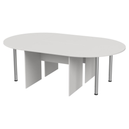 Стол для переговоров составной 236/146/76 Белый