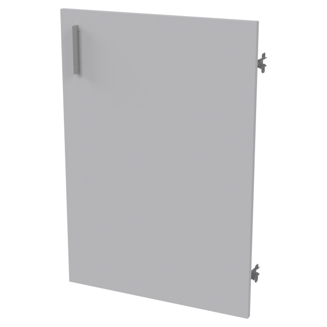 Дверь низкая ДВ-46+С-28М Серый 52,4/1,6/74,8