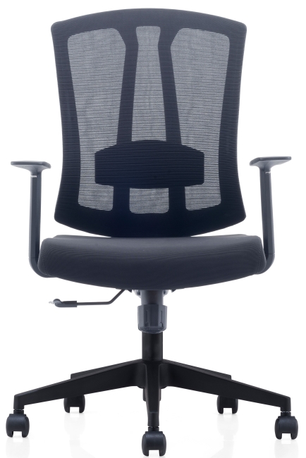 Офисное кресло Iron LB черная ткань