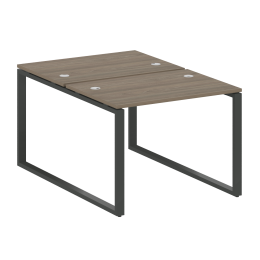 Рабочая станция на О-образном м/к METAL SYSTEM БО.РАС-СП-2.1 Вяз Антрацит