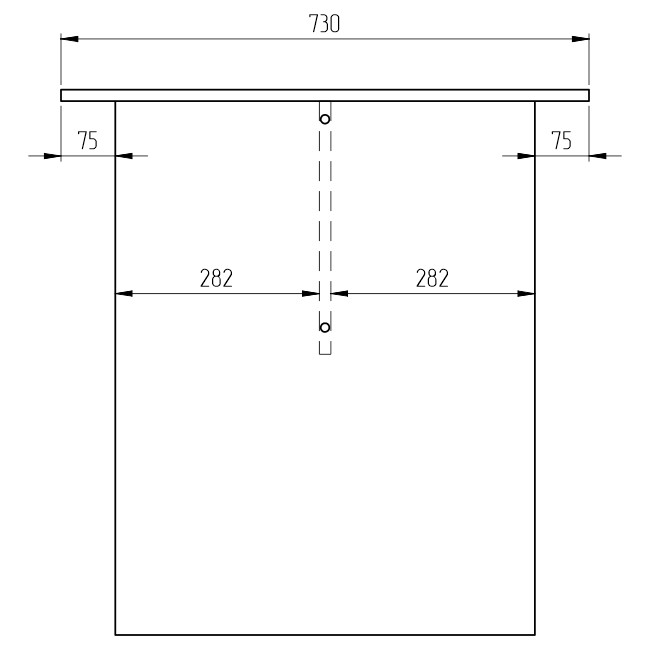 Переговорный стол  СТС-4 Черный+Белый 120/73/75,5 см