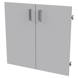 Двери низкие ДВ-42+С-19 Серый 68,6/1,6/65,8