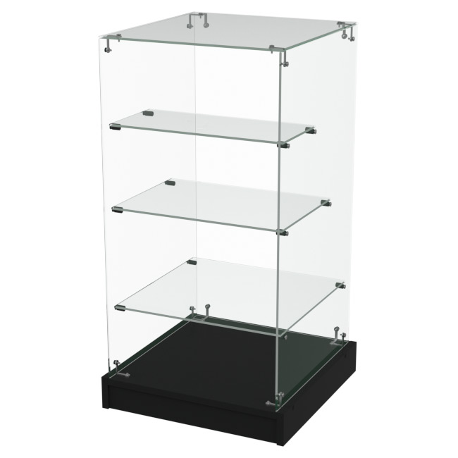 Витрина ВТ-01 цвет Черный 45/45/85 см