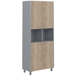 Шкаф для документов Offix-NEW OHC-87.4 Дуб Сонома 88*45*215 см
