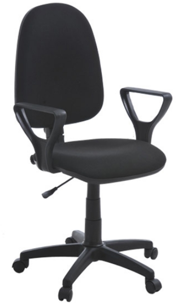 Офисное кресло эконом ПРЕСТИЖ черный