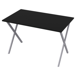 Стол на металлокаркасе СМХ-9 цвет черный 120/73/76