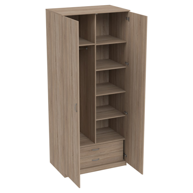 Шкаф для одежды ШО-63 цвет Дуб Сонома 102/63/235 см