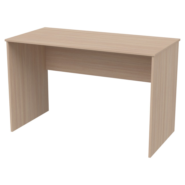 Офисный стол СТ-3 цвет Дуб Молочный 120/60/75,4 см