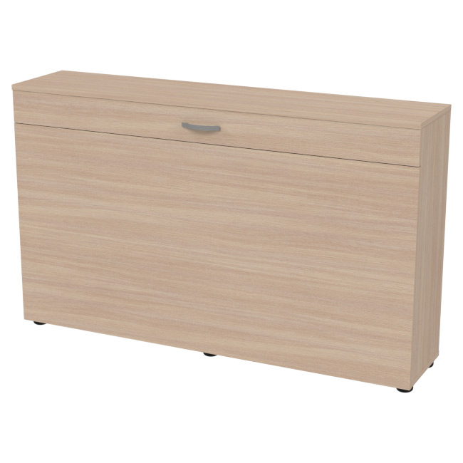 Тумба для плакатов ТПП цвет Дуб Молочный 127/28/78 см