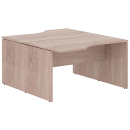 Стол офисный двойной XTEN X2CET 149.2 Дуб Сонома 140/180/75 см