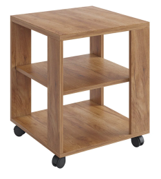 Стол журнальный BeautyStyle 6 дуб крафт золотой без стекла