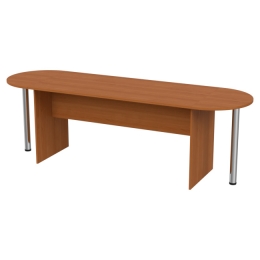 Стол для переговоров овальный 240/73 Вишня