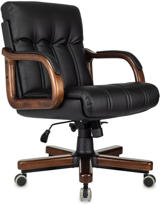 Кресло руководителя Бюрократ T-9932W-LOW/ECO-B