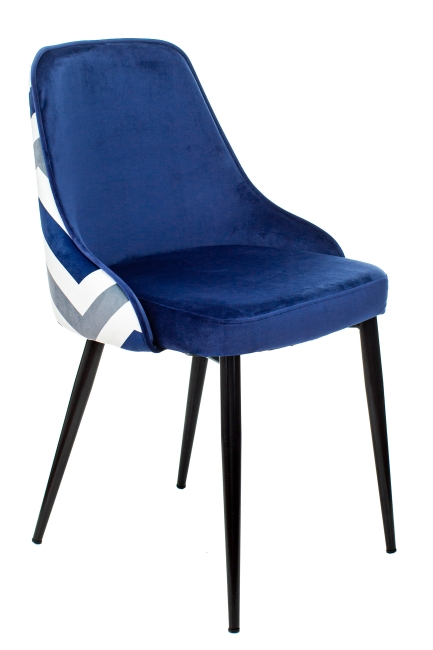 Комплект стульев KF-5/ZIG/DBLUE синий