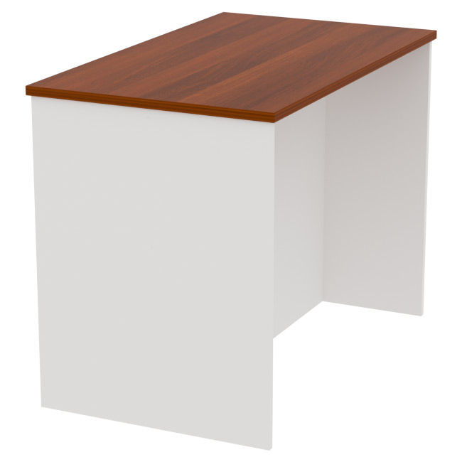 Переговорный стол СТСЦ-45 цвет Белый+Орех 100/60/76 см