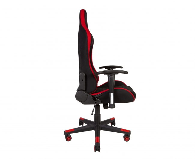 Игровое кресло Norden LOTUS EVO RF-8106A FABRIC черно-красная ткань