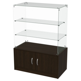 Витрина ВТ-12 цвет Венге 90/45/120 см