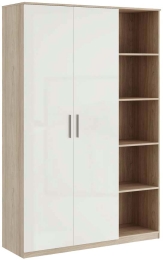 Гардероб с секцией ASTI AST33951521 Вяз/белый