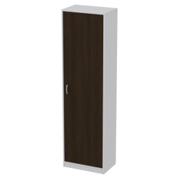 Шкаф для одежды ШО-5 цвет Серый+Венге 56/37/200 см