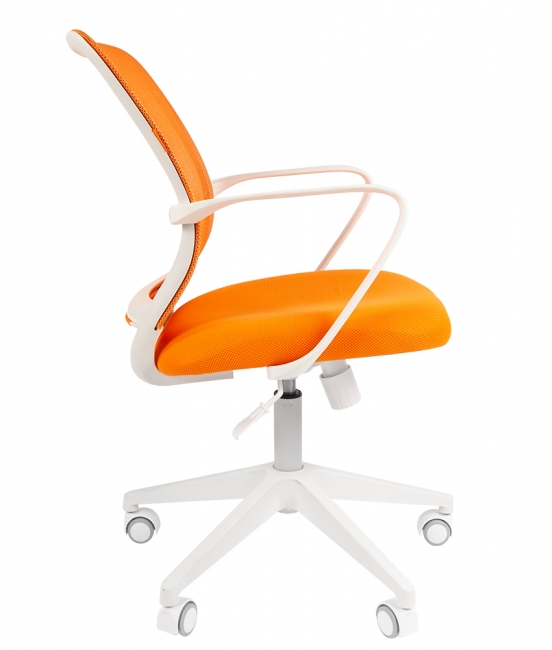 Кресло для оператора CHAIRMAN 698 White Orange