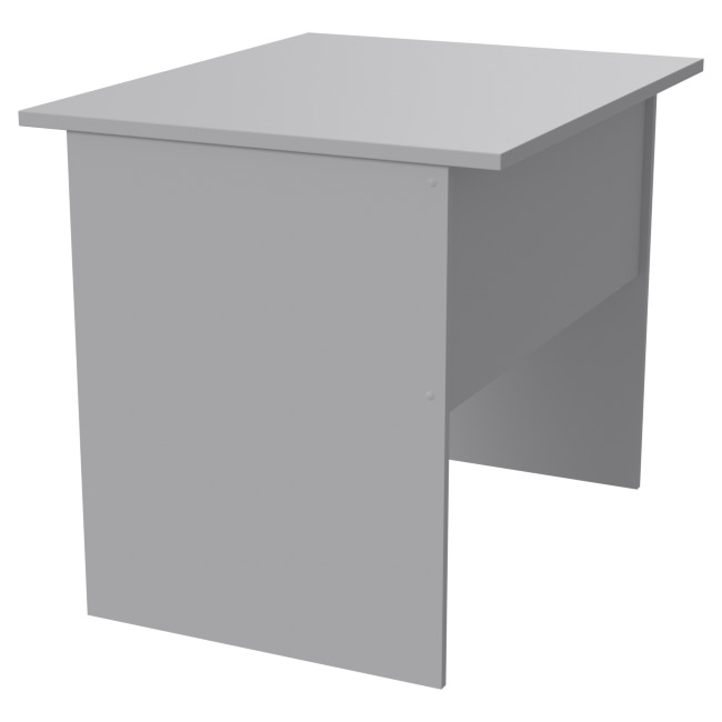 Офисный стол СТ-8 цвет Серый 90/73/76 см